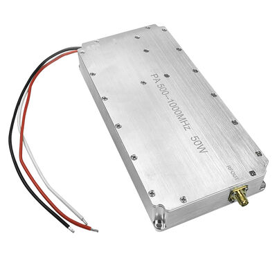 Customized ultra wide band high power 100W 500-1000mhz RF wireless power amplifer module