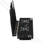 8 Antenna Desktop Gps Signal Blocker , Durable Alluminum Alloy Gsm Gps Jammer