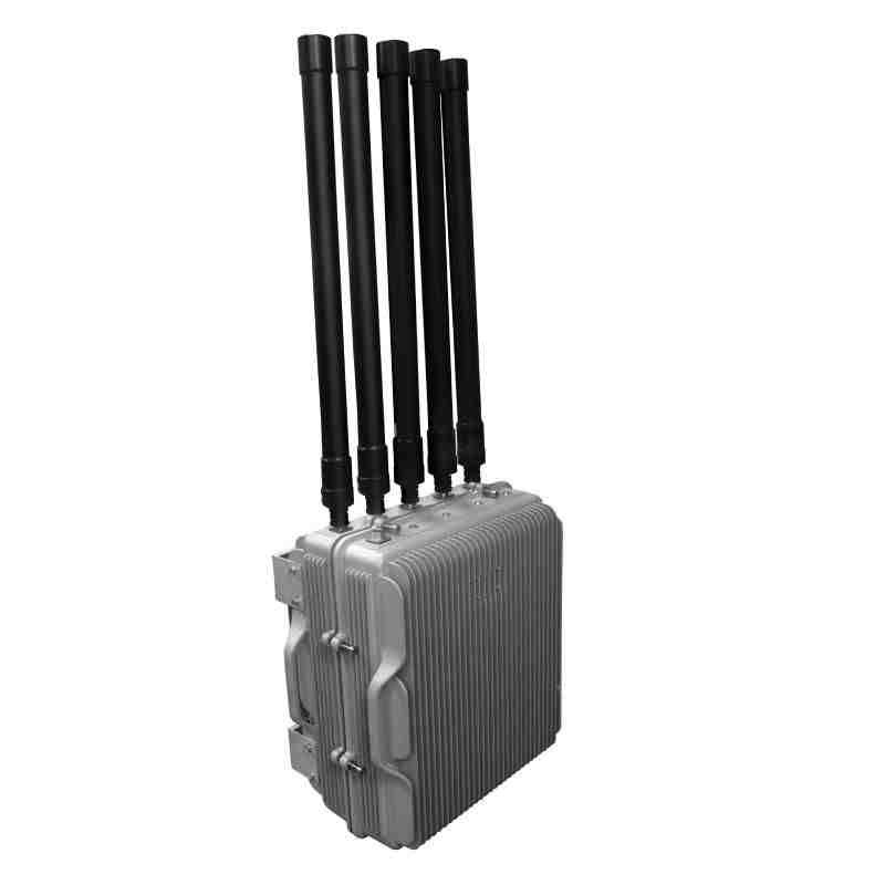 Waterproof Drone Signal Jammer For Oil Field UAV Shield Surveillance System Device