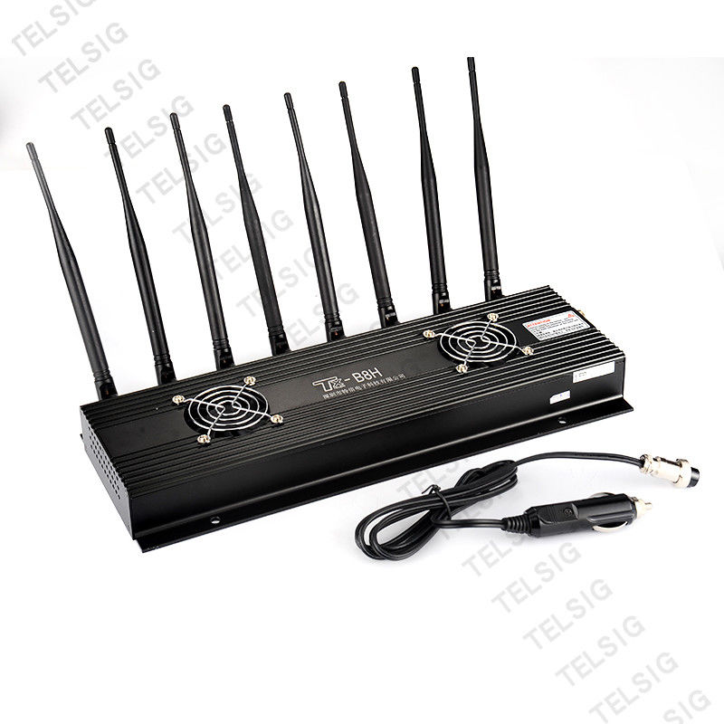Real Time Lojack WIFI Signal Jammer For CDMA / GSM / 3G Stable Performance