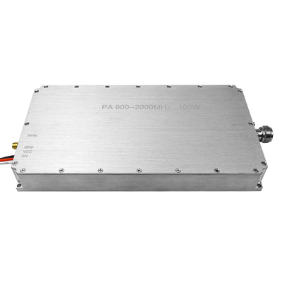 एंटी-ड्रोन सिस्टम के लिए 100W 900-2000MHz RF पावर एम्पलीफायर मॉड्यूल