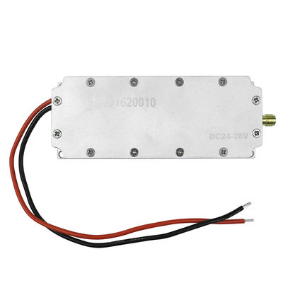 उच्च शक्ति 10W ड्रोन जैमर FPV ड्रोन के लिए 1560-1620MHz कस्टम आवृत्ति