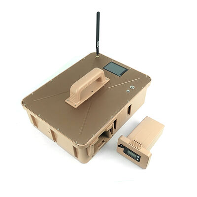 1 किमी 8 बैंड800mhz 5.2ghz 360° डिटेक्शन एंटी ड्रोन जैमर शील्ड आउटडोर सुरक्षा प्रणाली