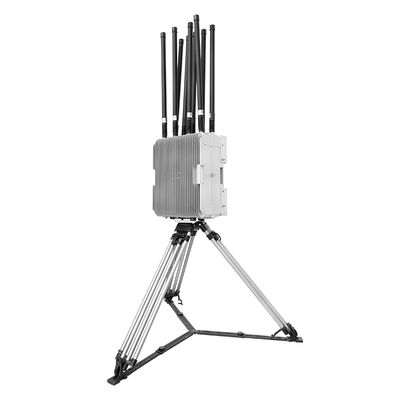 टीएक्स अनुकूलित बहु बैंड एंटी ड्रोन डीजेआई एफपीवी यूएवी जामिंग और डिटेक्शन डिवाइस