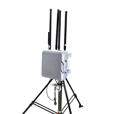 360° 10KM एक ड्रोन जैमर और डिटेक्टर बड़े आउटडोर उपकरण प्रणाली में