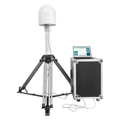 सॉफ़्टवेयर-समायोज्य, 700-6300 मेगाहर्ट्ज़ बैंड के साथ फिक्स्ड ड्रोन डिटेक्टर