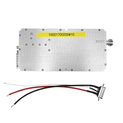 उच्च शक्ति 200W 1500-1700MHz GaN 28V एंटी ड्रोन UAV fpv VCO मॉड्यूलेशन एम्पलीफायर