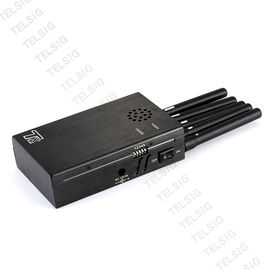 GPS / 2G / 3G / 4G . के लिए लाइटवेट पोर्टेबल सेल फोन सिग्नल जैमर 5 एंटीना