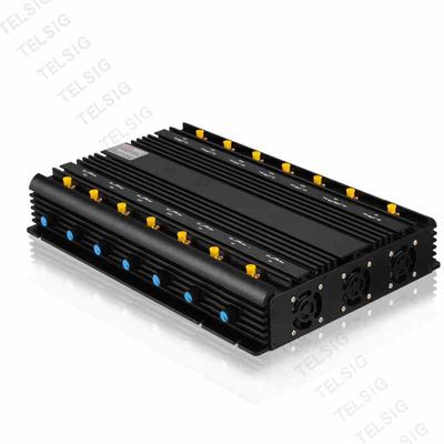 सैन्य मानक सेल फोन नेटवर्क जैमर, 14 चैनल वाईफ़ाई स्क्रैम्बलर डिवाइस